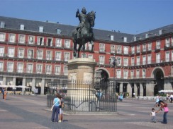 Площадь Plaza Mayor. Мадрид. Испания