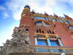 Испания. Барселона. Дворец Каталонской Музыки