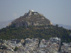 Греция. Афины. Гора Ликавиттос