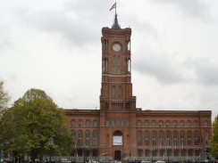 Германия. Берлин. Красная ратуша