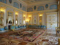 Арабесковый зал в Большом Екатерининском дворце. Санкт-Петербург. Россия