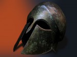 Бронзовый шлем коринфского воина