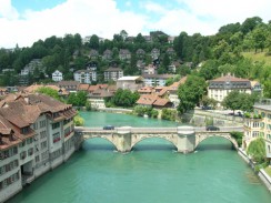 Untertorbrücke — самый старый мост в Берне. Швейцария.