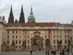У входа в Пражский град