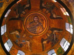 Украина. Киев. Софийский собор. Мозаика с изображением Христа Украина. Киев. Софийский собор. Мозаика с изображением Христа