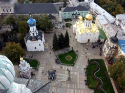 Россия. Сергиев Посад. Вид с колокольни Троице-Сергиевой Лавры