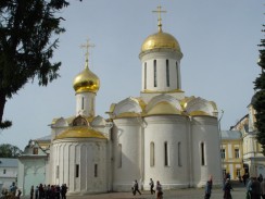 Россия. Сергиев Посад. Троицкий собор Троице-Сергиевой Лавры.